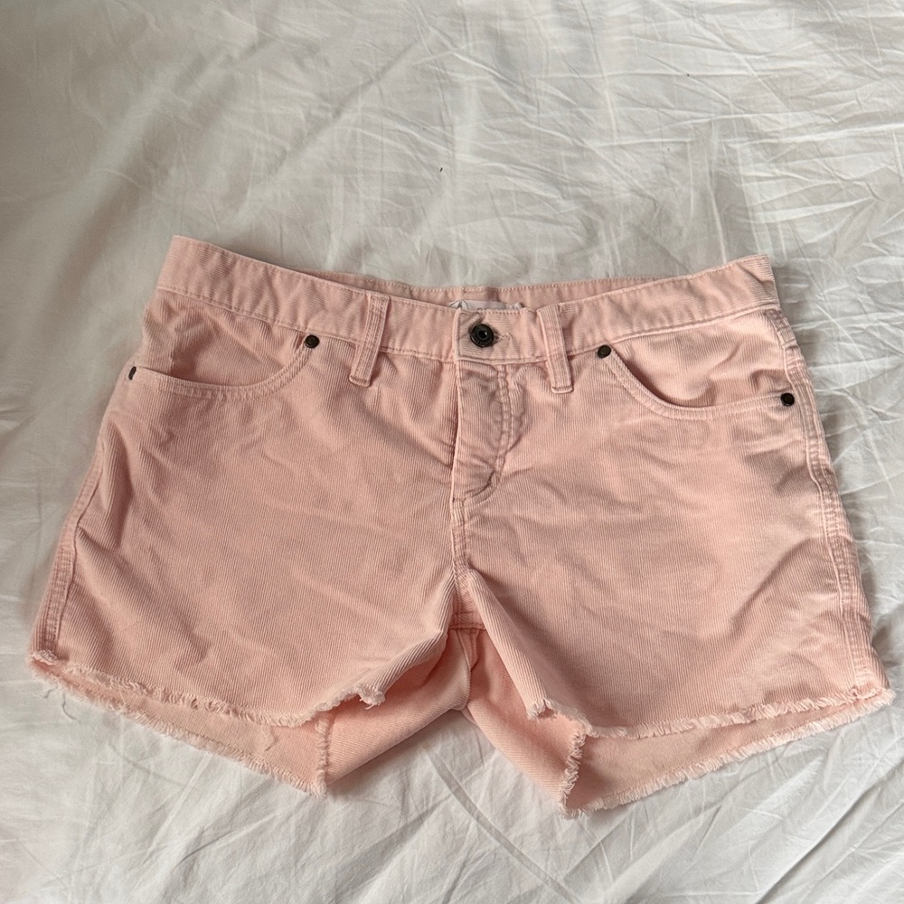 Carve Designs Light Pink soft corduroy  Shorts
